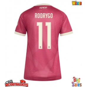 Real Madrid Rodrygo Goes #11 Replica Third Stadium Shirt for Women 2026-27 Short Sleeve
